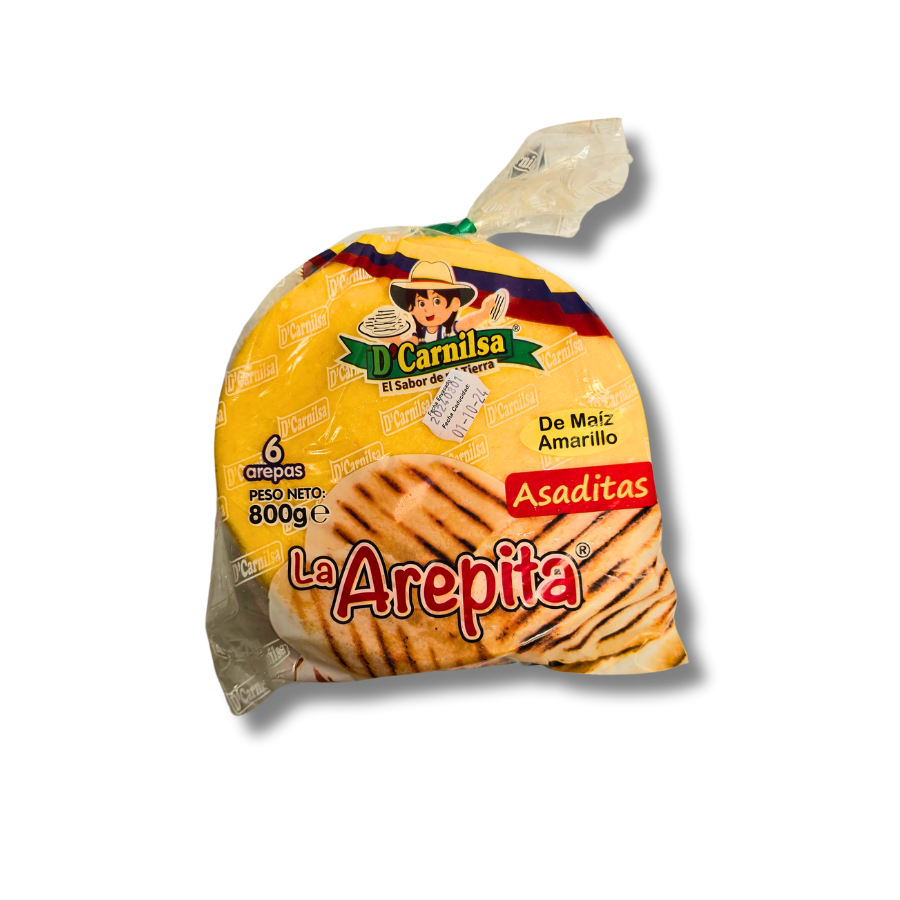 Arepa de Maíz Amarillo D’carnilsa - Saresan